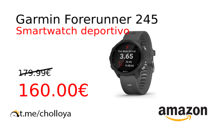 Garmin Forerunner 245