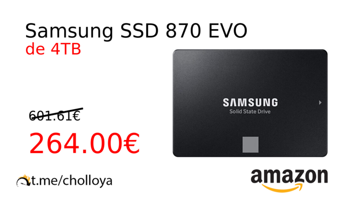 Samsung SSD 870 EVO