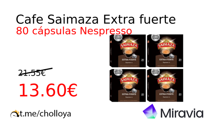 Cafe Saimaza Extra fuerte