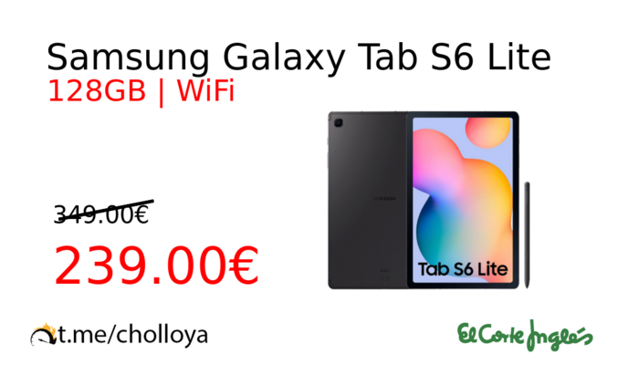 Samsung Galaxy Tab S6 Lite