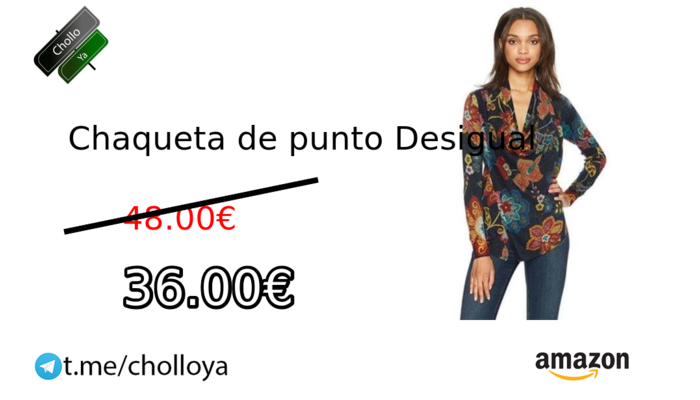 Chaqueta de punto Desigual