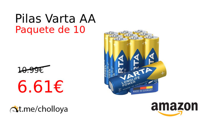 Pilas Varta AA