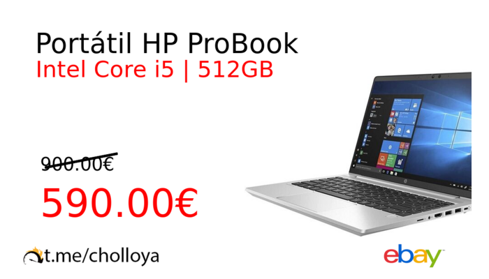 Portátil HP ProBook