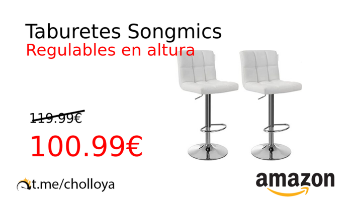 Taburetes Songmics