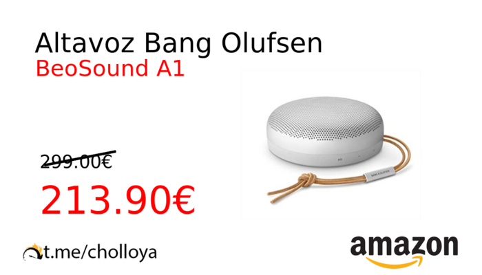 Altavoz Bang Olufsen