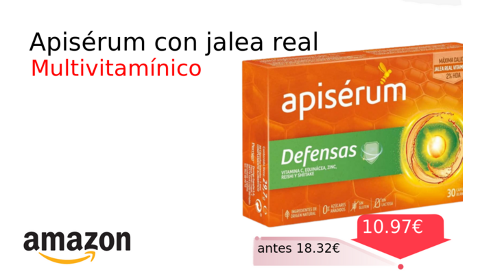 Apisérum con jalea real