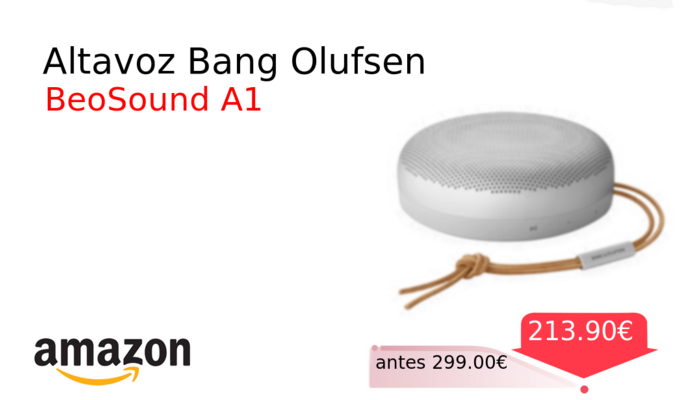 Altavoz Bang Olufsen