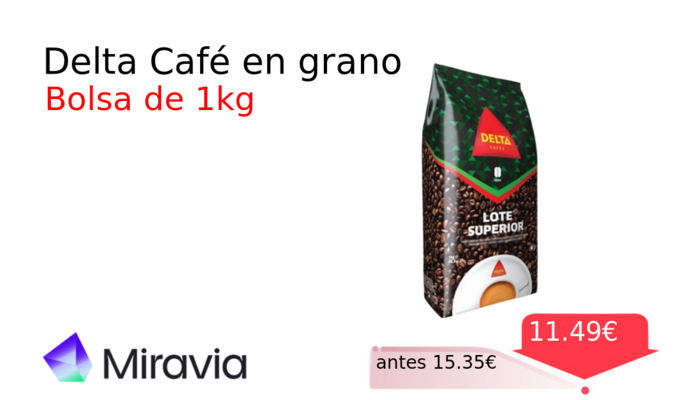 Delta Café en grano