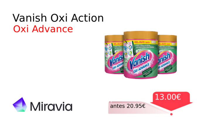 Vanish Oxi Action