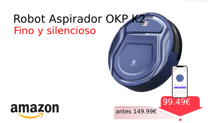 Robot Aspirador OKP K2