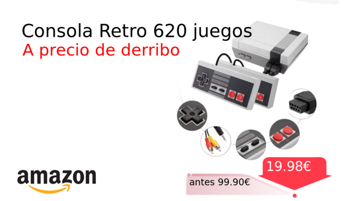 Consola Retro 620 juegos