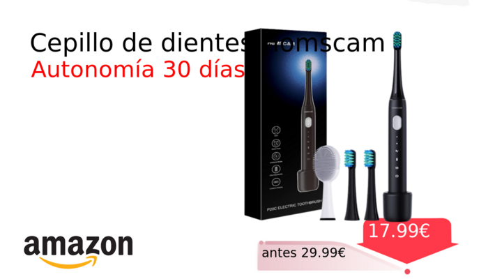 Cepillo de dientes Homscam