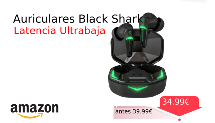 Auriculares Black Shark