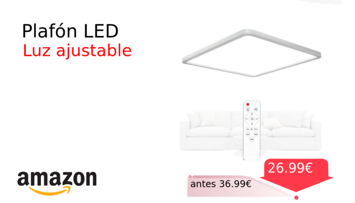 Plafón LED