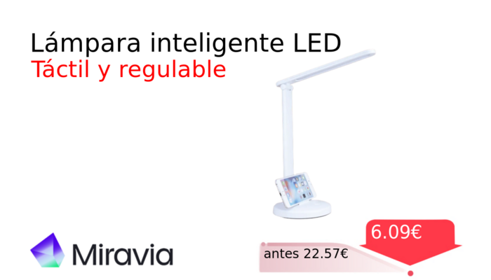 Lámpara inteligente LED 