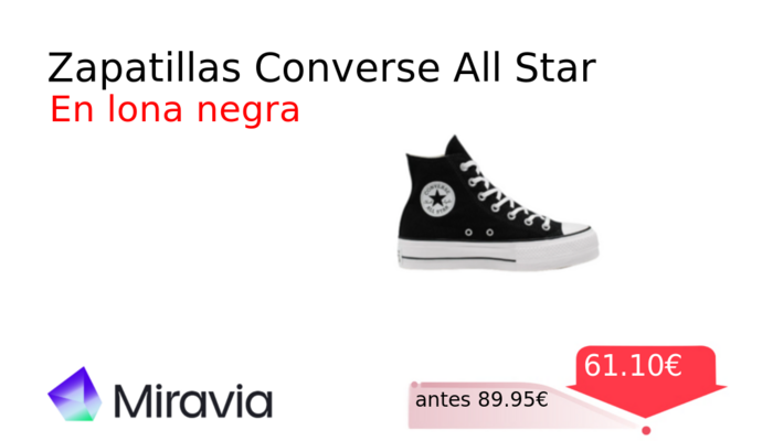 Zapatillas Converse All Star