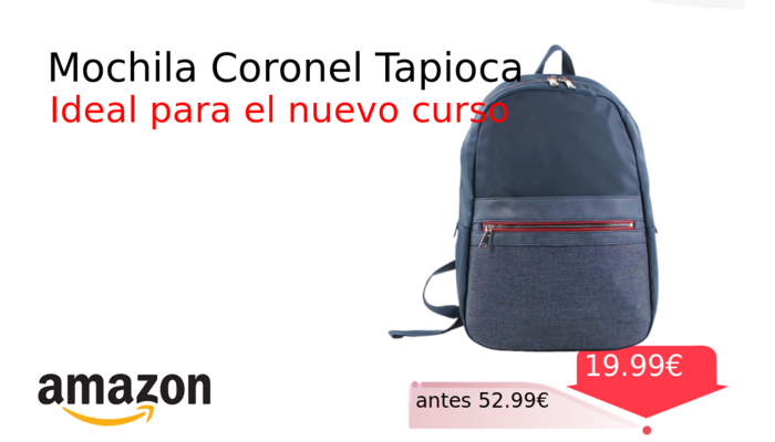 Mochila Coronel Tapioca