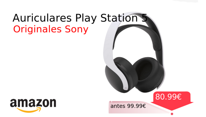 Auriculares Play Station 5