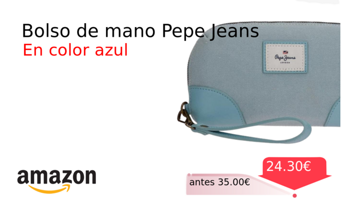 Bolso de mano Pepe Jeans