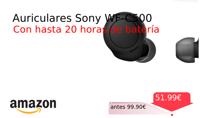 Auriculares Sony WF-C500