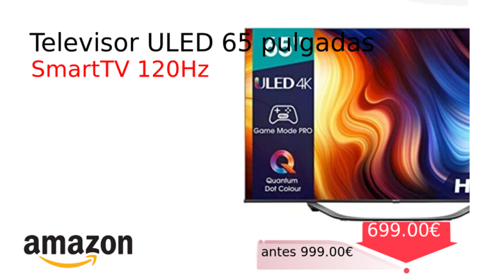 Televisor ULED 65 pulgadas