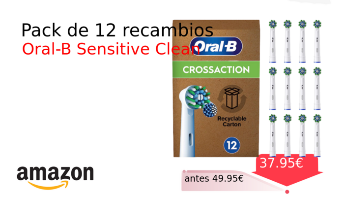 Pack de 12 recambios 