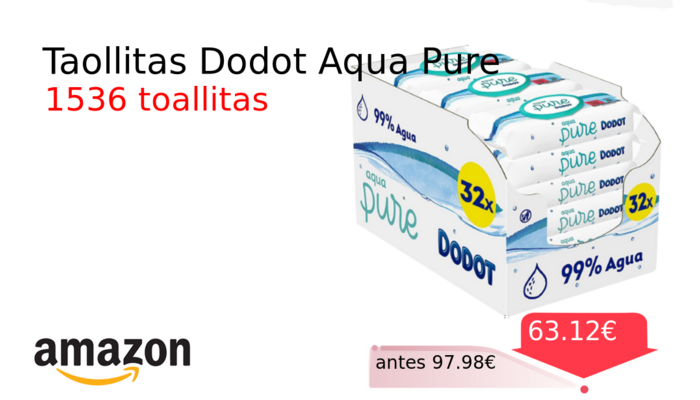 Taollitas Dodot Aqua Pure