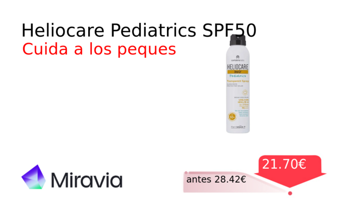 Heliocare Pediatrics SPF50