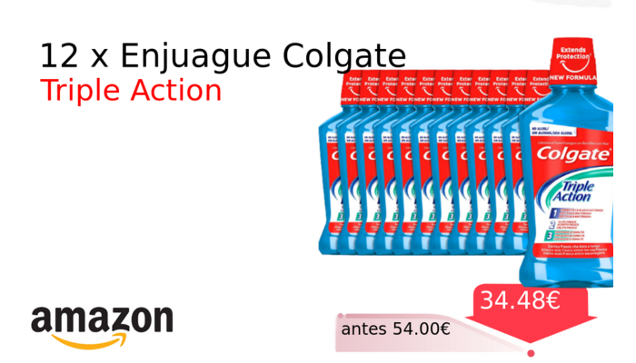 12 x Enjuague Colgate