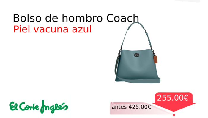 Bolso de hombro Coach