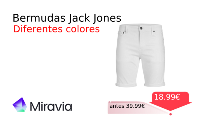 Bermudas Jack Jones