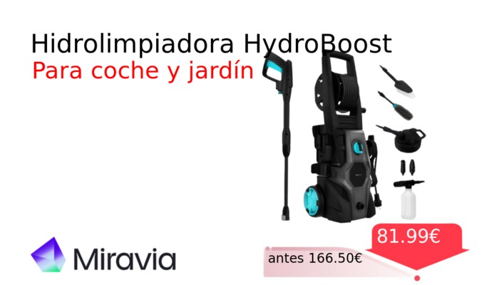 Hidrolimpiadora HydroBoost