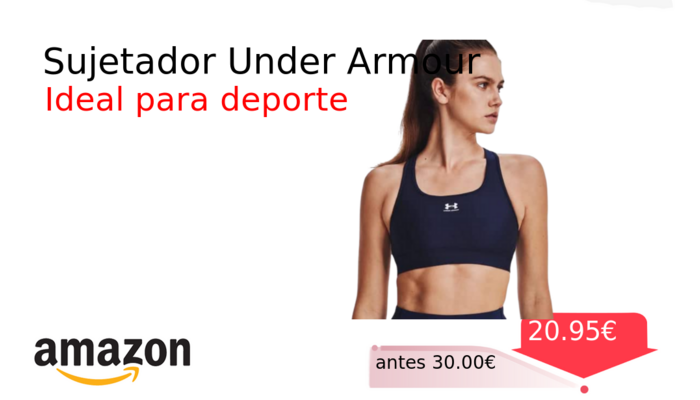 Sujetador Under Armour