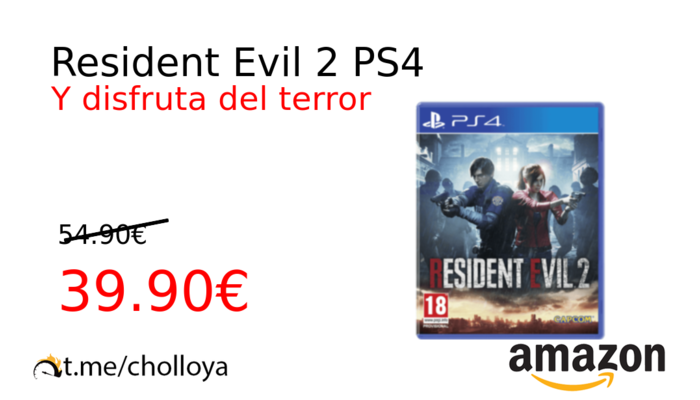 Resident Evil 2 PS4