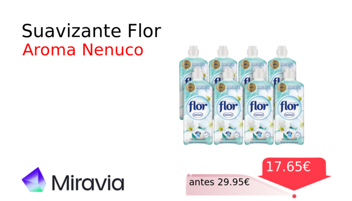 Suavizante Flor