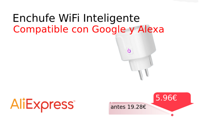 Enchufe WiFi Inteligente