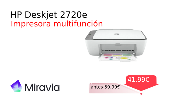 HP Deskjet 2720e