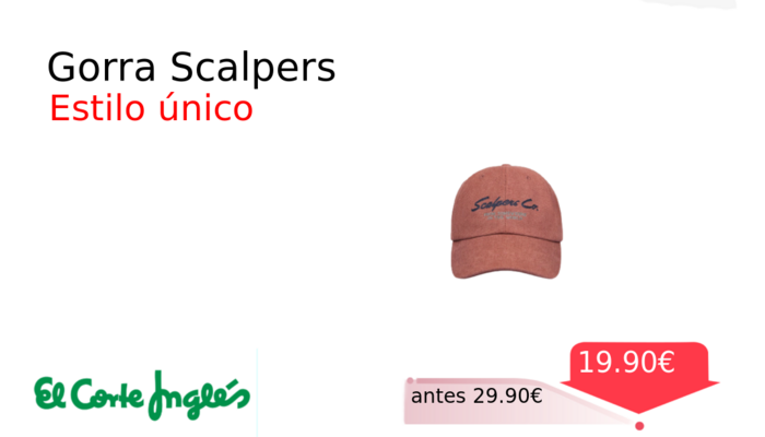 Gorra Scalpers