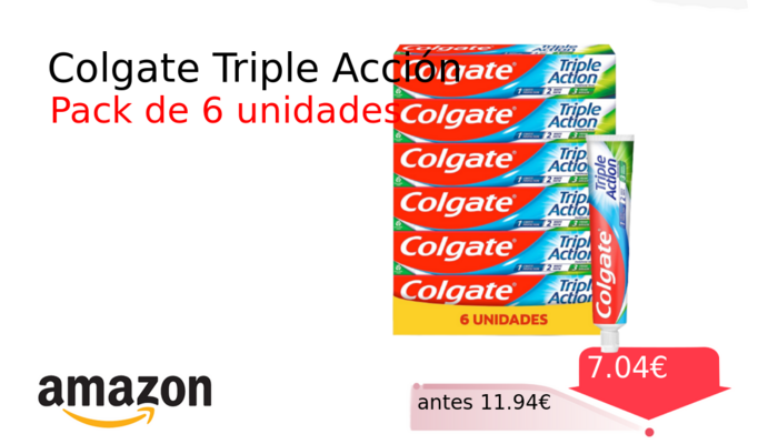 Colgate Triple Acción