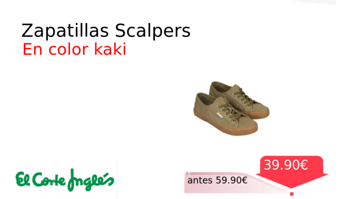 Zapatillas Scalpers