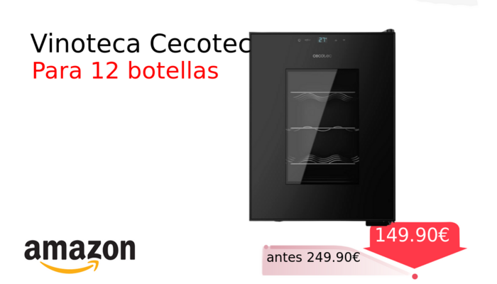 Vinoteca Cecotec