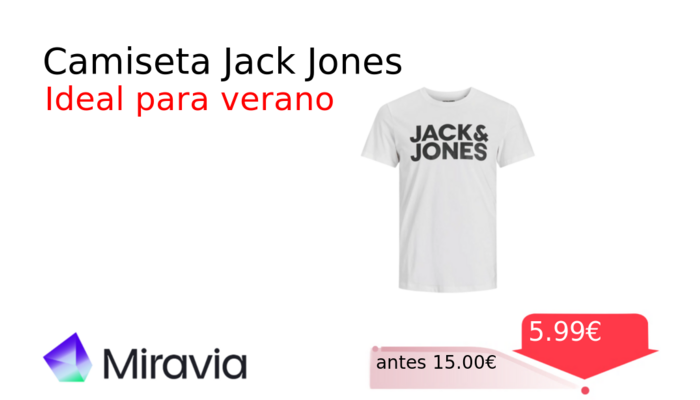 Camiseta Jack Jones