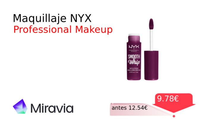 Maquillaje NYX