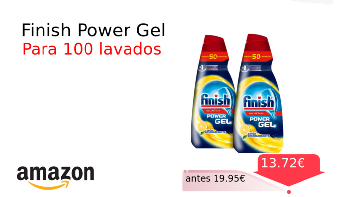 Finish Power Gel