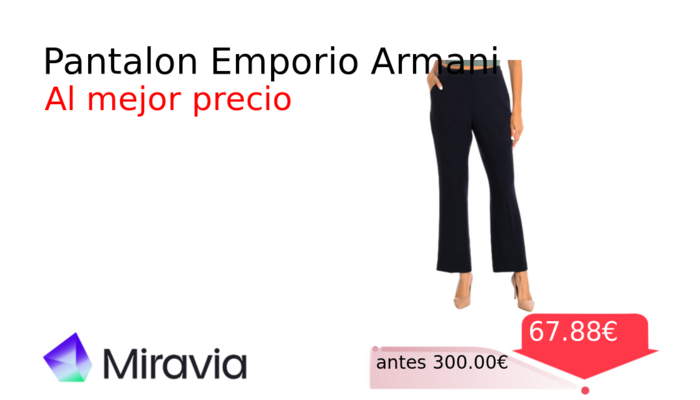 Pantalon Emporio Armani