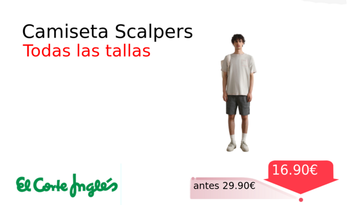 Camiseta Scalpers