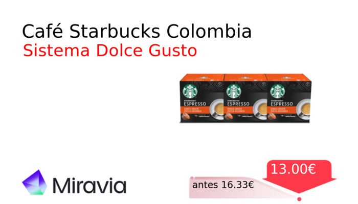 Café Starbucks Colombia