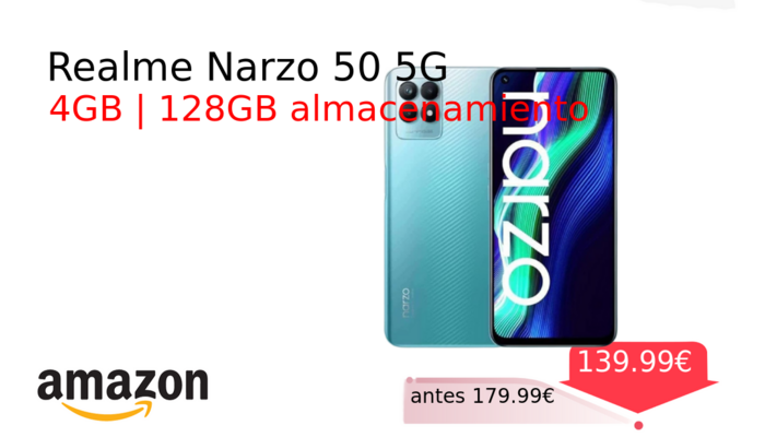 Realme Narzo 50 5G