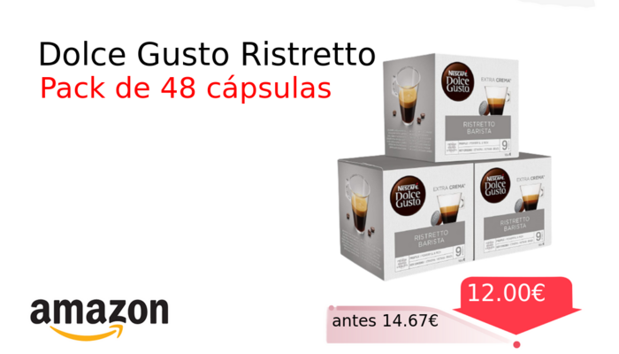 Dolce Gusto Ristretto