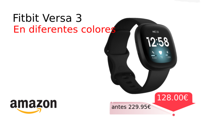 Fitbit Versa 3